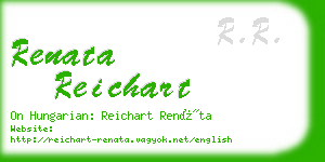 renata reichart business card